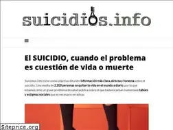 Sites similar to suicidios.info
