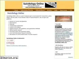 Sites similar to suicidology-online.com