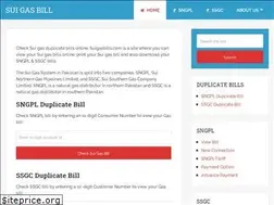 Sites similar to suigasbills.com