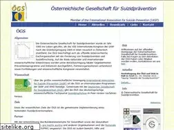Sites similar to suizidpraevention.at