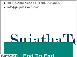 Sites similar to sujathatech.com