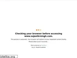 Sites similar to sujeetkrsingh.com