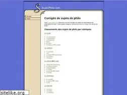 Sites similar to sujet-philo.com