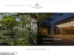 Sites similar to sukhothai.com