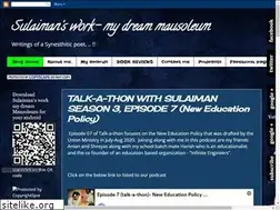 Sites similar to sulaimansait.blogspot.com