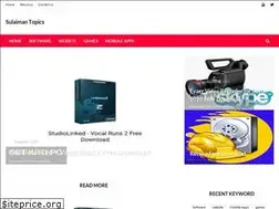 Sites similar to sulaimantopics.blogspot.com
