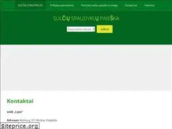 Sites similar to sulciuspaudyklos.lt