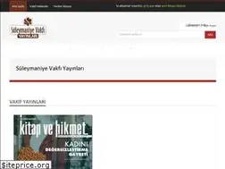 Sites similar to suleymaniyevakfi.com