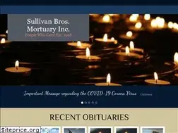 Sites similar to sullivanbrosmortuary.com