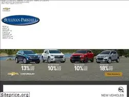 Sites similar to sullivanparkhillchevy.com