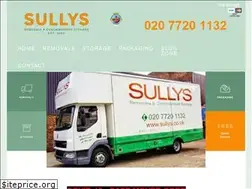 Sites similar to sullys.co.uk