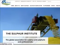 Sites similar to sulphurinstitute.org