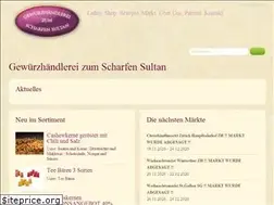 Sites similar to sultan-gewuerze.ch