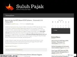Sites similar to suluhpajak.wordpress.com