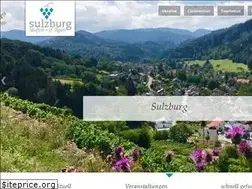 Sites similar to sulzburg.de