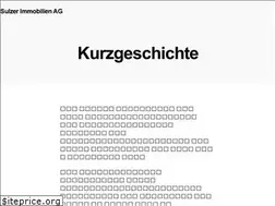 Sites similar to sulzerimmobilien.ch
