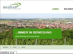 Sites similar to sulzfeld.de