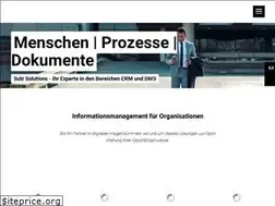 Sites similar to sulzsolutions.de
