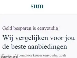 Sites similar to sum.nl