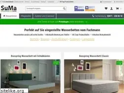 Sites similar to suma-wasserbetten.de