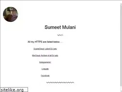 Sites similar to sumeet.info