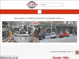 Sites similar to suministrosvalero.es