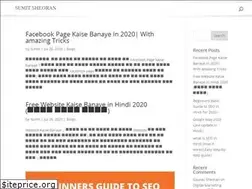 Sites similar to sumitsheoran.com