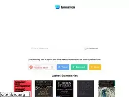 Sites similar to summarist.ai