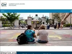 Sites similar to summer.gwu.edu