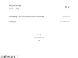 Sites similar to summera.github.io