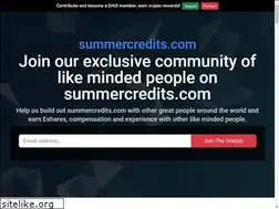 Sites similar to summercredits.com