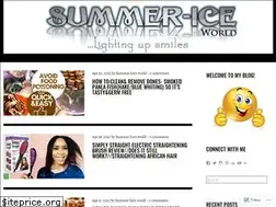 Sites similar to summericeworld.wordpress.com