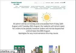 Sites similar to summernaturals.co.uk
