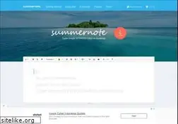 Sites similar to summernote.org