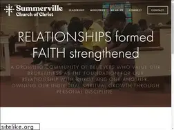 Sites similar to summervillechurchofchrist.com