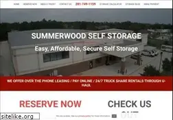 Sites similar to summerwoodselfstorage.com