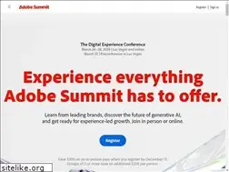 Sites similar to summit.adobe.com