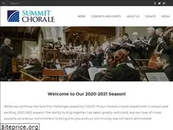 Sites similar to summitchorale.org