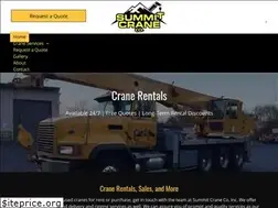 Sites similar to summitcraneco.com