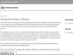 Sites similar to summitdoorinc.com