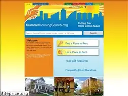 Sites similar to summithousingsearch.org