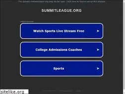 Sites similar to summitleague.org
