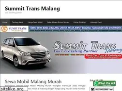 Sites similar to summittransmalang.com