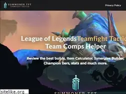 Sites similar to summonertft.com