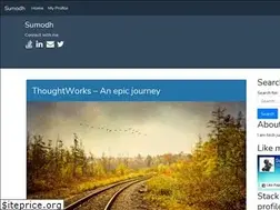 Sites similar to sumodh.com