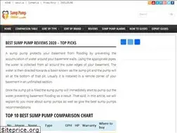 Sites similar to sumppumpadvisor.com