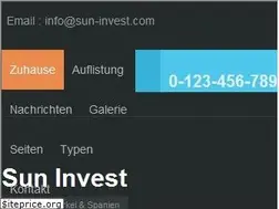 Sites similar to sun-invest.com