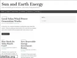 Sites similar to sunandearthenergy.com