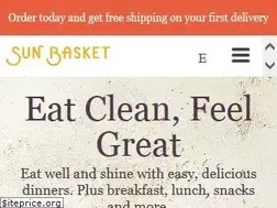 Sites similar to sunbasket.com
