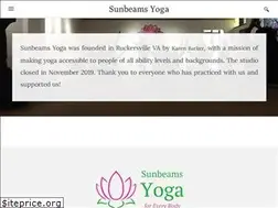 Sites similar to sunbeamsyoga.com